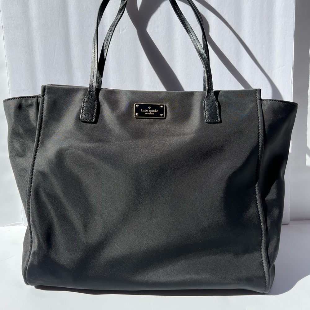 Kate Spade Shimmy Top Zip Shoulder Bag Black